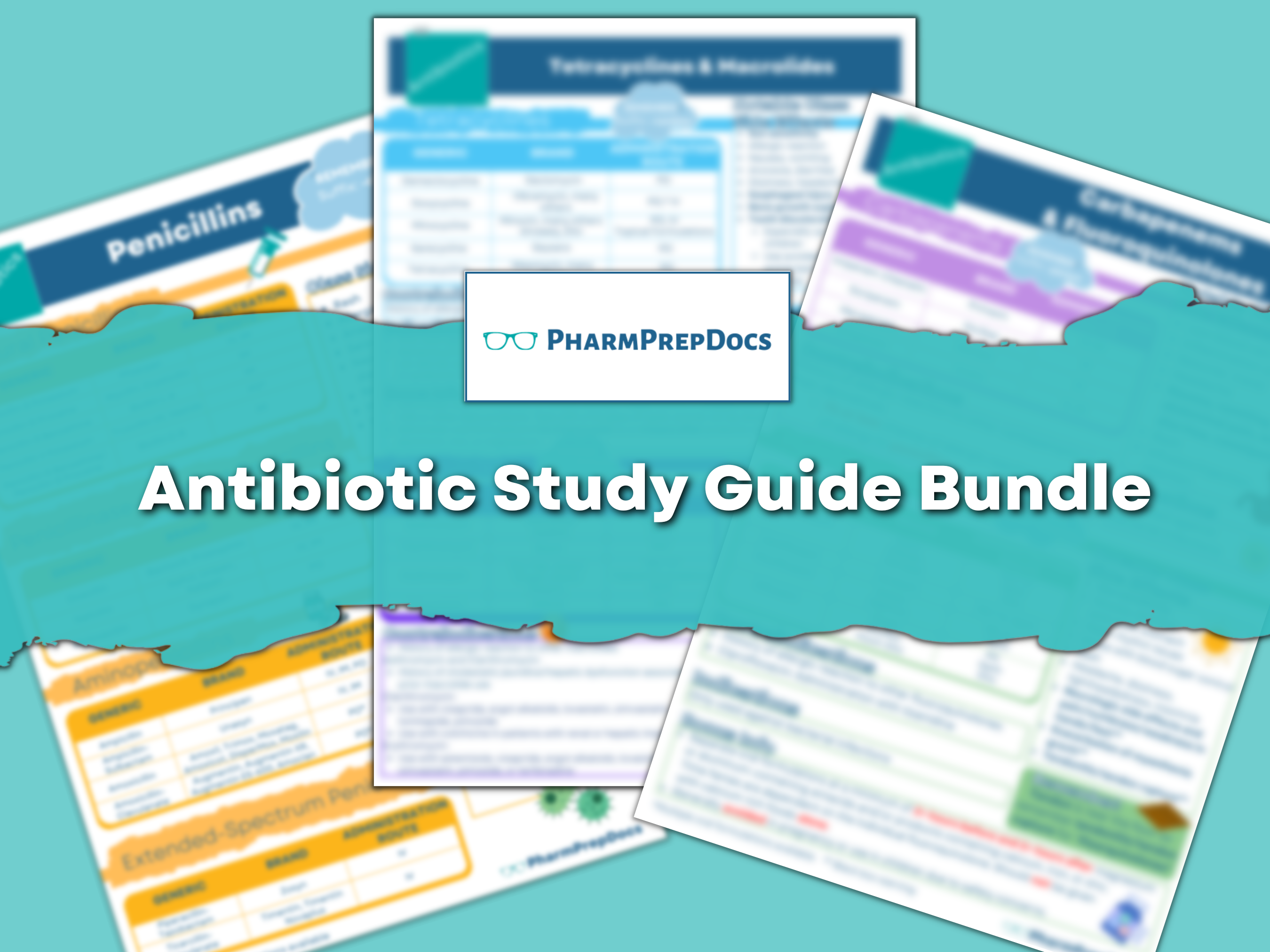 Antibiotic Study Guide Bundle