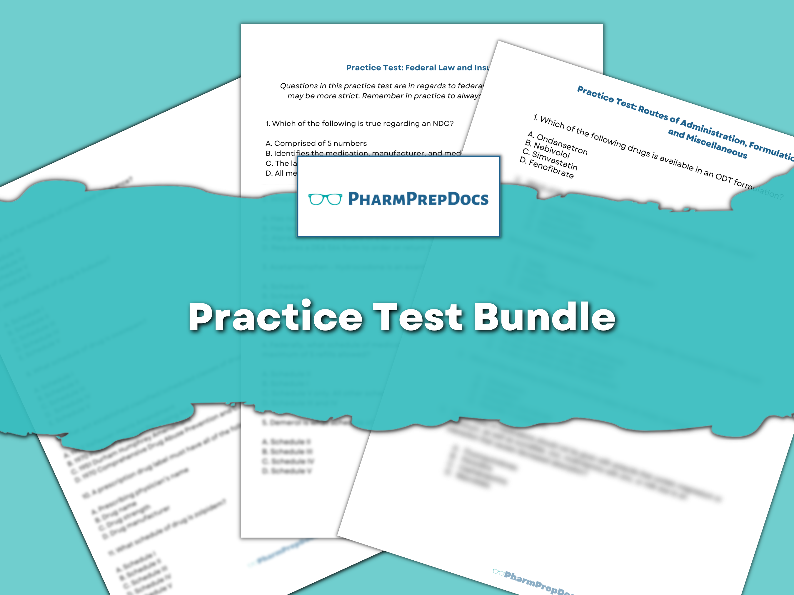 Pharmacy Technician Certification Exam Practice Test Bundle