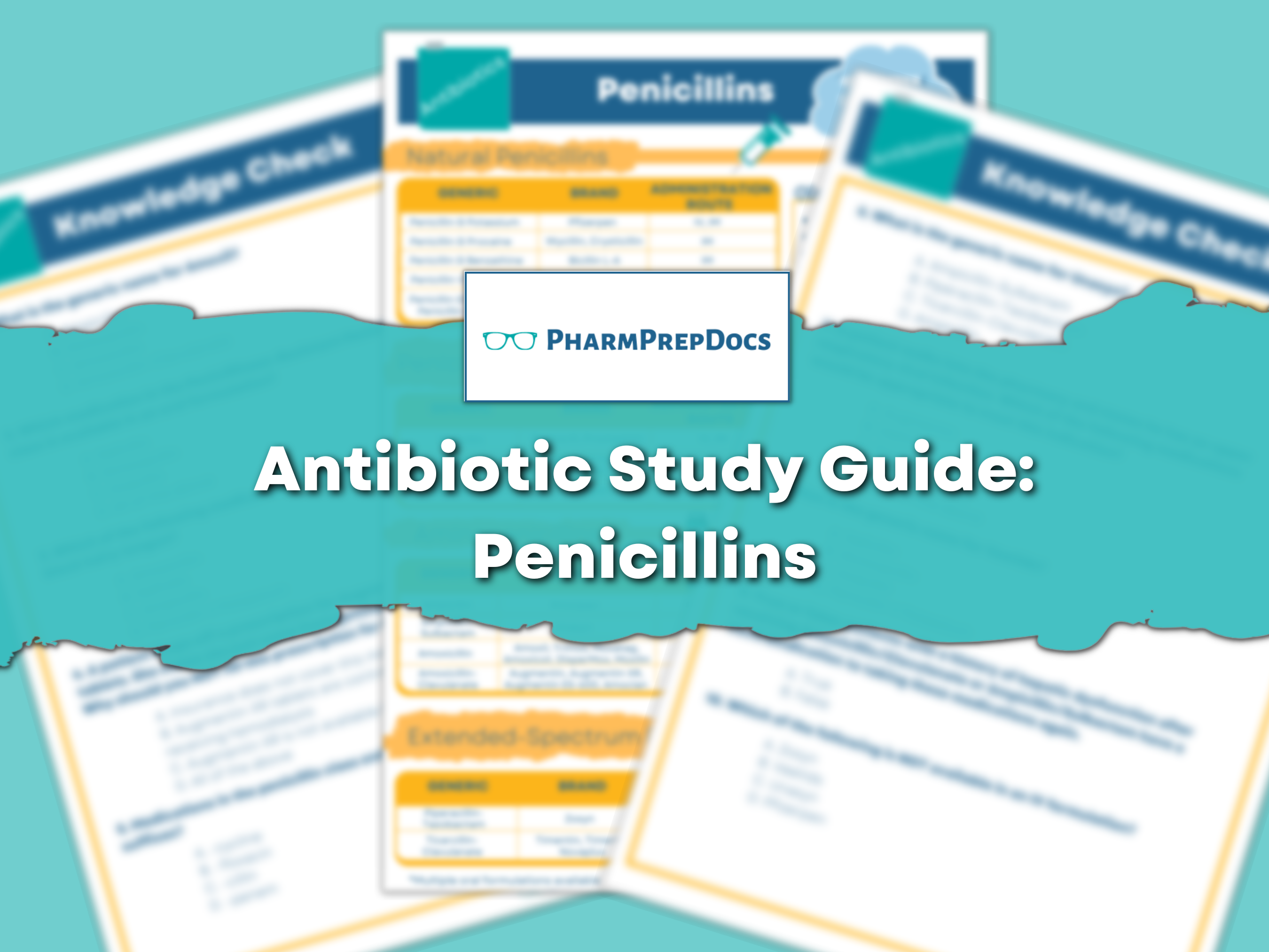 Antibiotic Study Guide: Penicillins