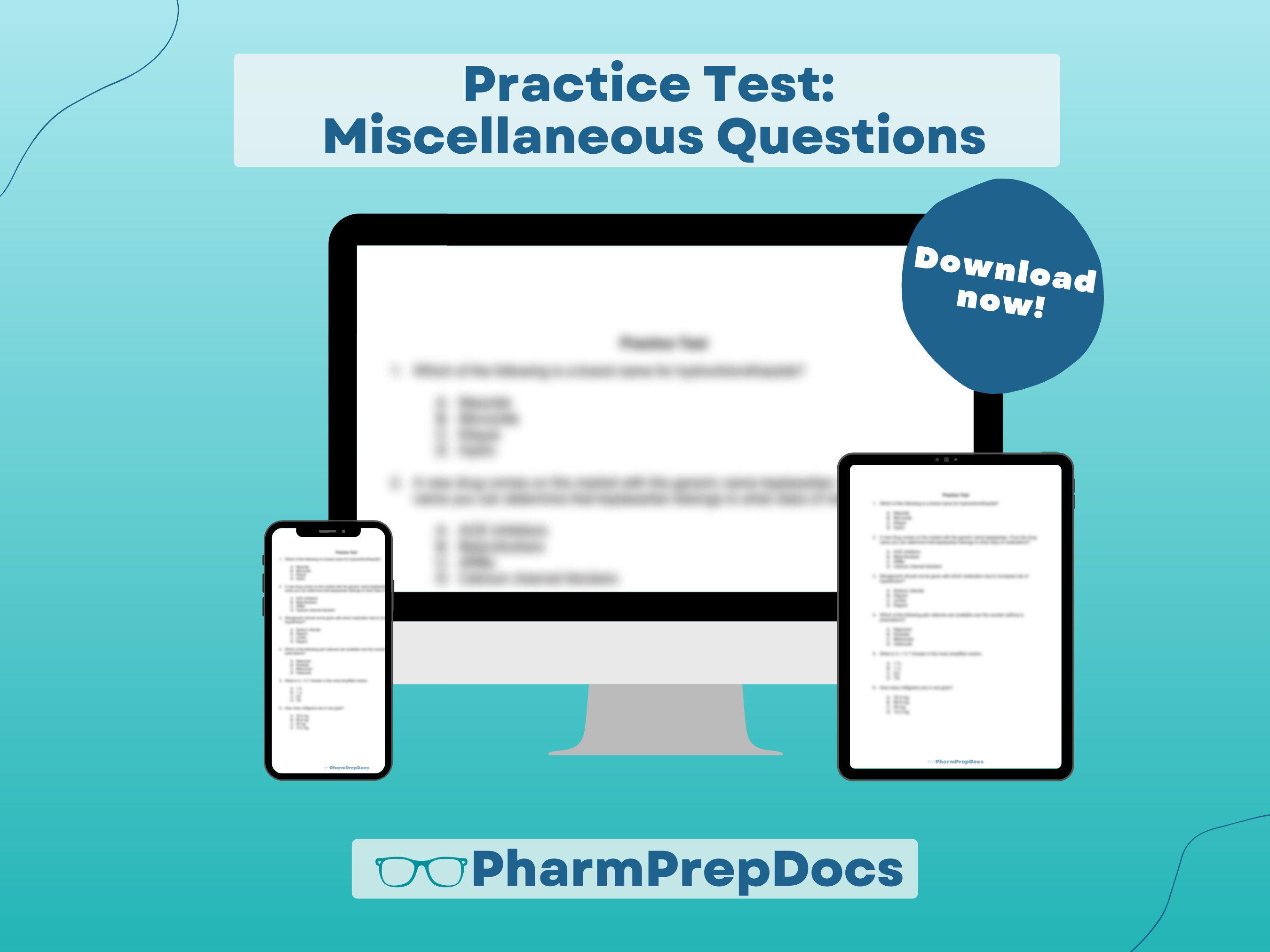 Practice Test: Miscellaneous Questions